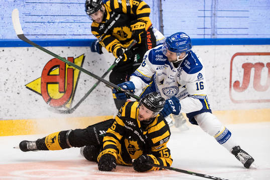 Leksands Daniel Gunnarsson och Skellefteås Melker Karlsson