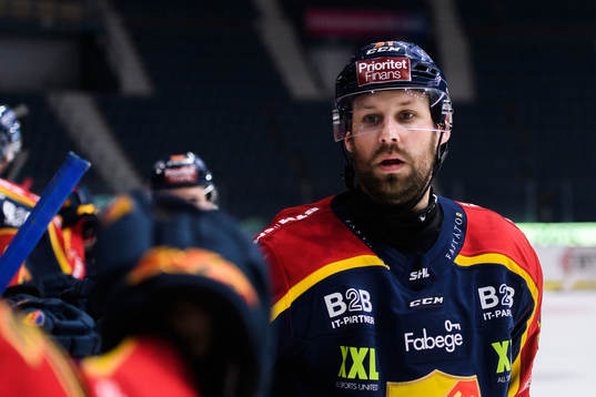 Djurgårdens Dick Axelsson jublar