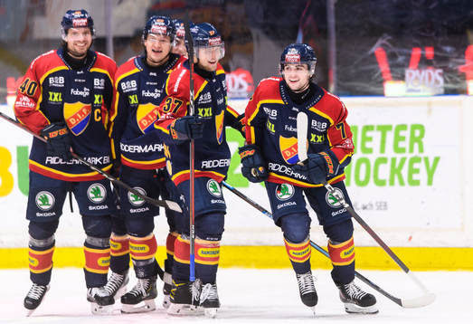 Djurgårdens Robert Nardella jublar