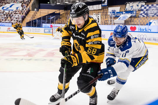 Skellefteås Oskar Nilsson och Leksands Martin Karlsson