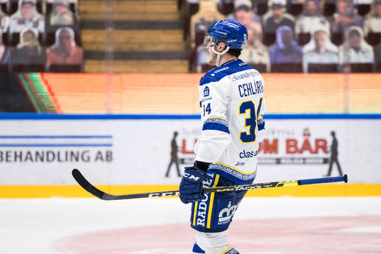 Leksands Peter Cehlarik jubel