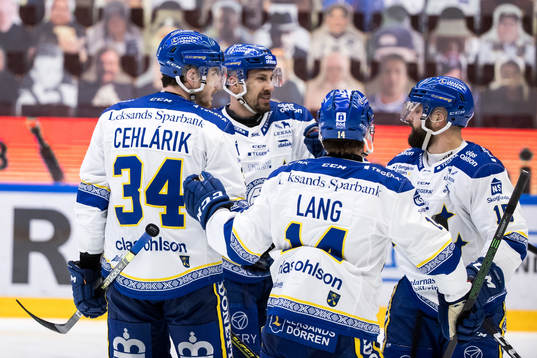 Leksands Peter Cehlarik jubel