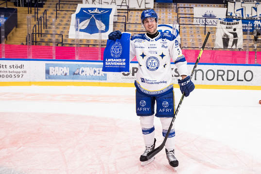 Leksands August Berg utsedd till matchens lirare