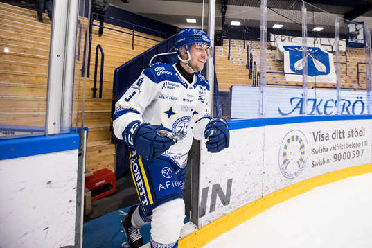 Leksands August Berg utsedd till matchens krigare