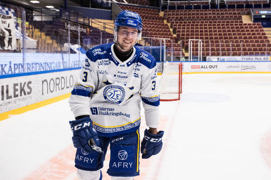 Leksands August Berg utsedd till matchens krigare