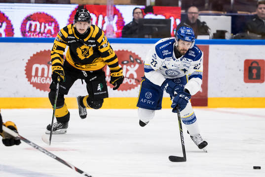 Skellefteås Linus Lindström och Leksands Marek Hrivik