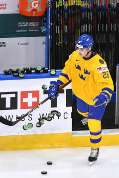 Alex Brännstam of Sweden steps