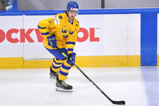 Philip Broberg of Sweden skates