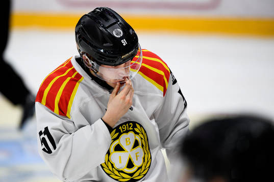Brynäs Tomi Sallinen har ont