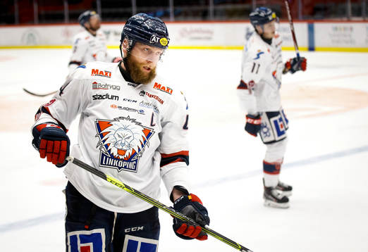 Linköpings Jonas Junland deppar
