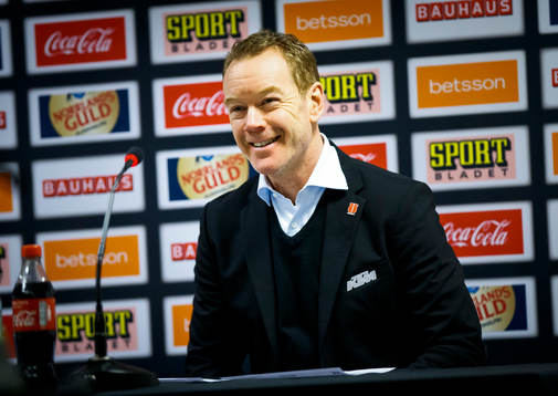 Örebros tränare Niklas Eriksson är glad