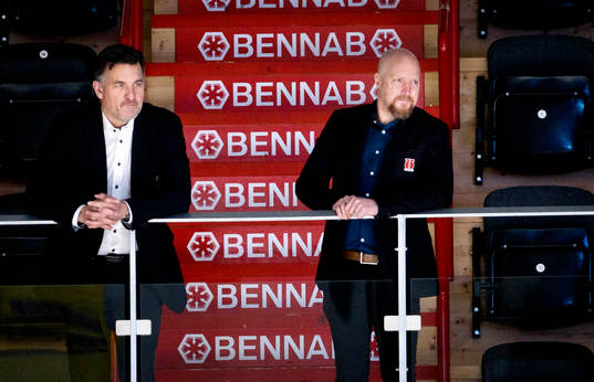 Örebros GM Stefan Bengtzén och sportchef Niklas Johansson
