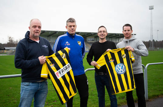 IFK Hässleholms tränartrio Johan ”Sheriffen” Persson