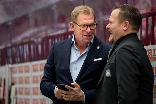 Malmö Redhawks VD och Sportchef Patrik Sylvegård och