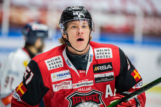 Malmö Redhawks Emil Sylvegård