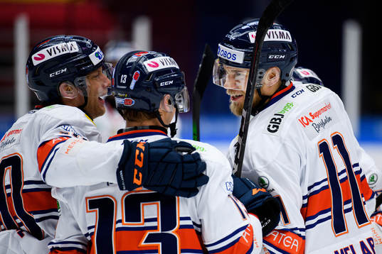 Växjös Ilari Melart jublar