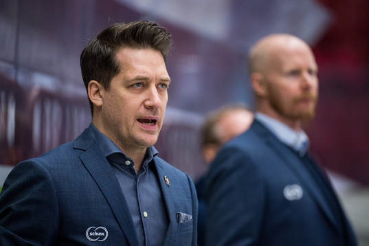 Växjös tränare Sam Hallam