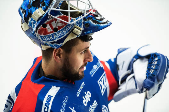 Oskarshamns målvakt Joe Cannata