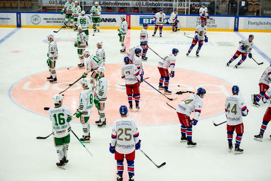 Rögles spelare och Oskarshamns spelare