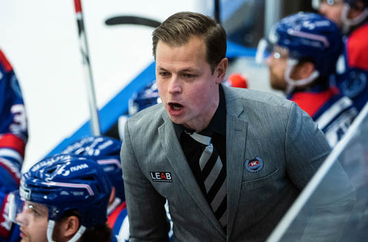 Oskarshamns tränare Martin Filander