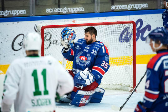 Oskarshamns målvakt Joe Cannata