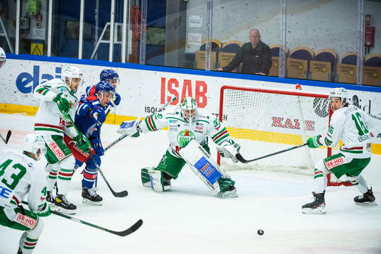 Rögles målvakt Johan Gustafsson