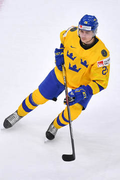 Alex Brännstam of Sweden skates