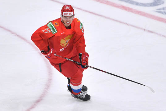 Yegor Afanasiev of Russia skates