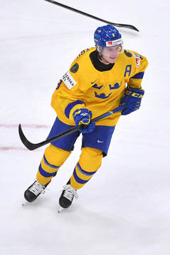 Victor Söderström of Sweden skates
