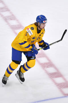 Philip Broberg of Sweden skates