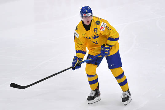 Victor Söderström of Sweden skates