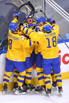Noel Gunler, Theodor Niederbach, Alexander Holtz, Elmer