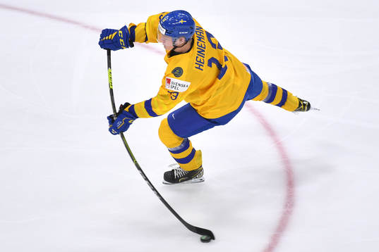 Emil Heineman of Sweden shoots