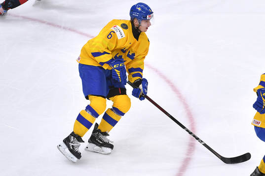 Ludvig Hedström of Sweden skates