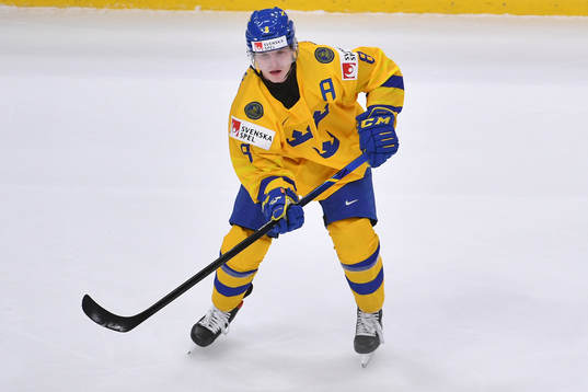 Victor Söderström of Sweden skates