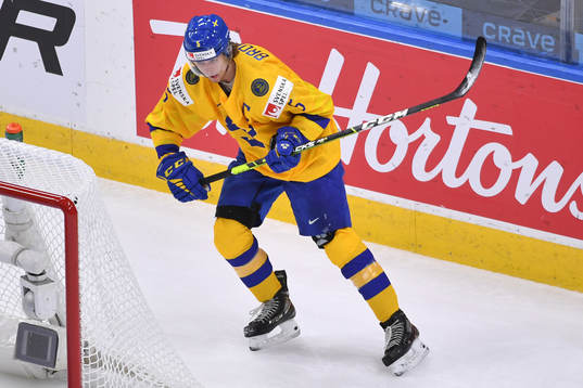 Philip Broberg of Sweden skates