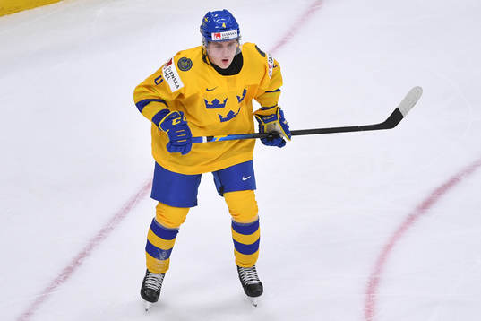 Emil Andrae of Sweden skates
