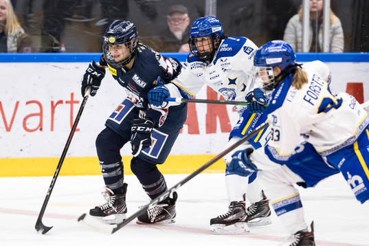 Linköpings Rhyen Mcgill och Leksands Elin Lundberg