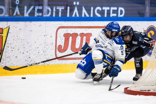 Leksands Kathryn Kennedy och Linköpings Malou Berggren