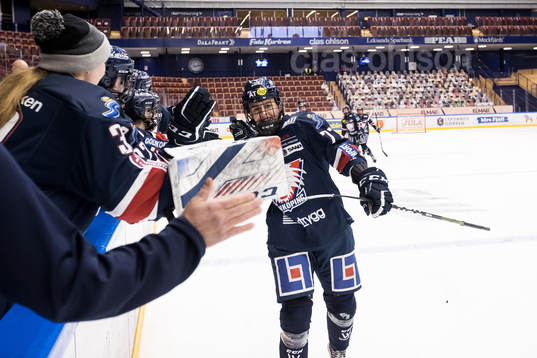 Linköpings Linnea Johansson jublar
