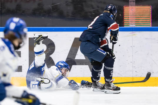 Leksands Wilma Johansson och Linköpings Lene Tendenes
