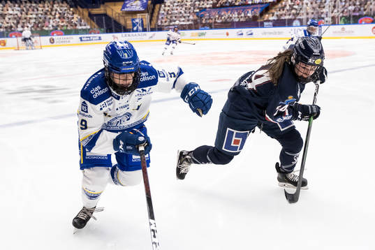 Leksands Kathryn Kennedy och Linköpings Carly Bullock