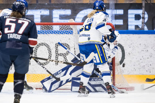 Leksands målvakt Amanda Johansson