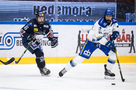 Linköpings Marthe Brunvold och Leksands Ida Karlsson