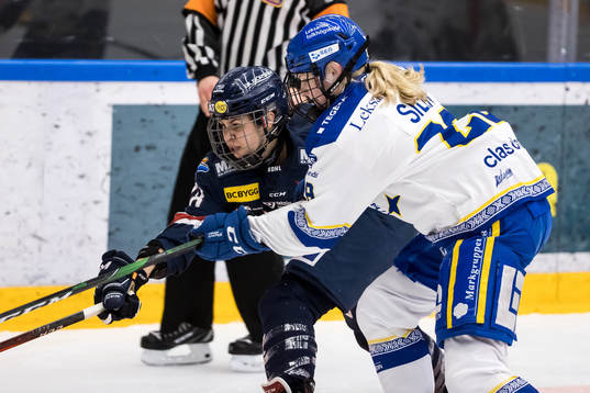 Linköpings Rhyen Mcgill och Leksands Annie Silén