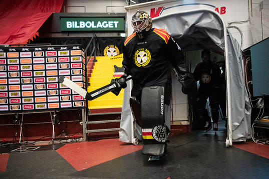 Brynäs målvakt Viktor Andrén