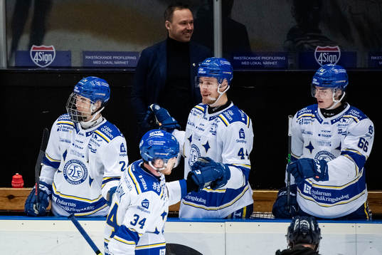 Leksands Peter Cehlarik jublar