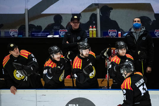 Brynäs Tomi Sallinen jublar
