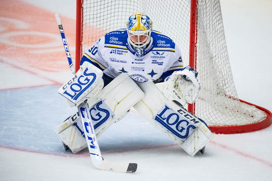 Leksands målvakt Janne Juvonen