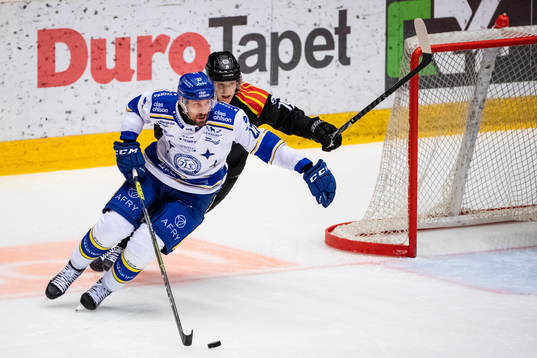 Leksands Marek Hrivík och Brynäs Daniel Mannberg